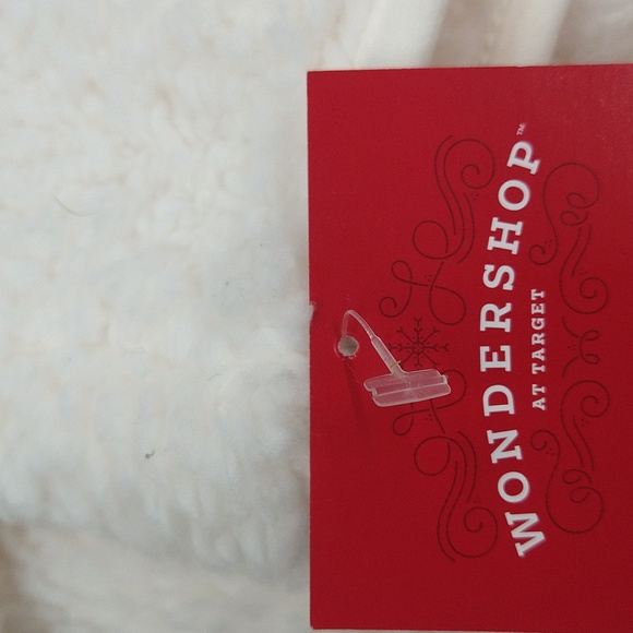 NEW! Women's Wondershop Faux Shearling Matching Family Half Zip Pullover, White - Picture 12 of 14